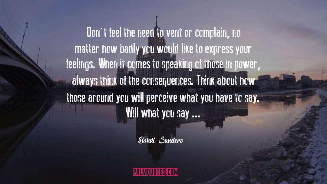 Power Of Words quotes by Bohdi Sanders