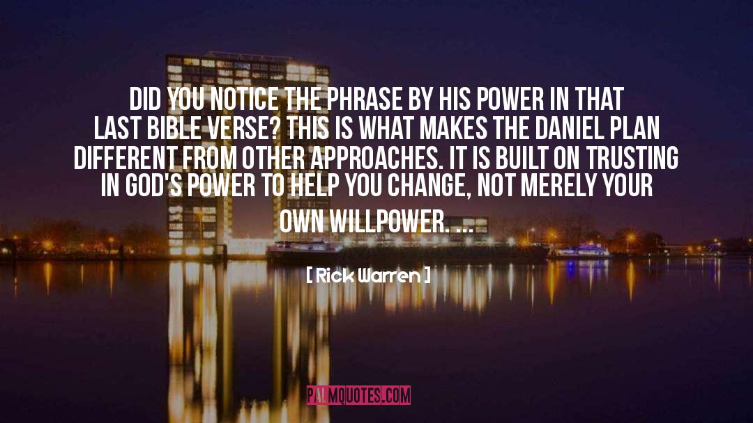 Power Plants quotes by Rick Warren