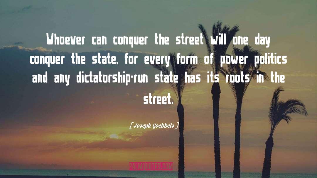 Power Politics quotes by Joseph Goebbels