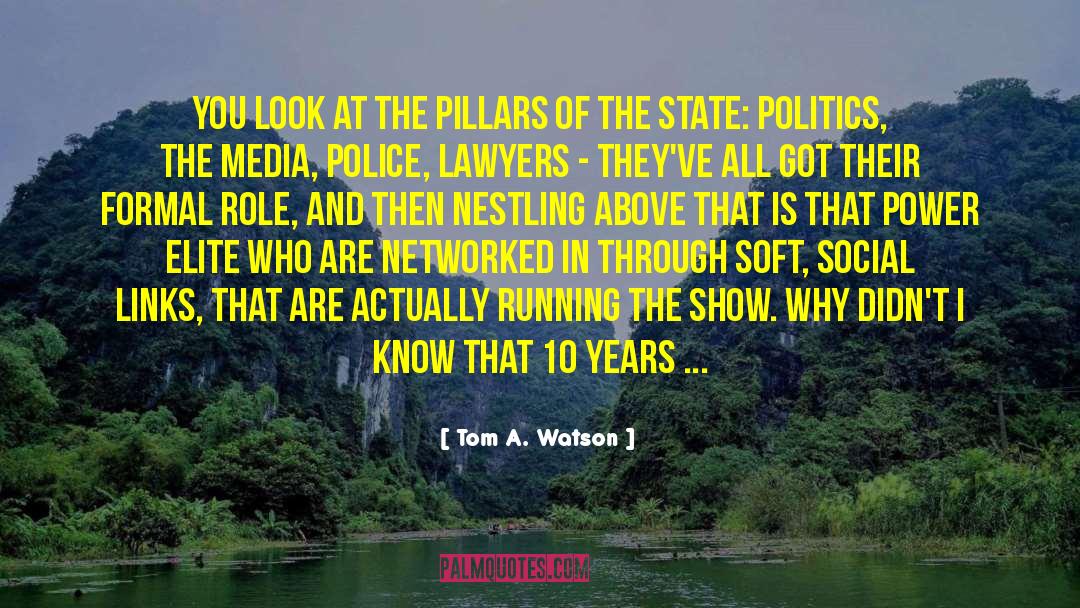 Power Politics quotes by Tom A. Watson