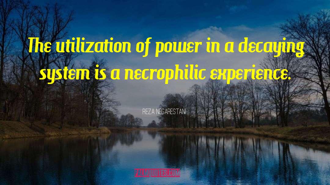Power Relationships quotes by Reza Negarestani