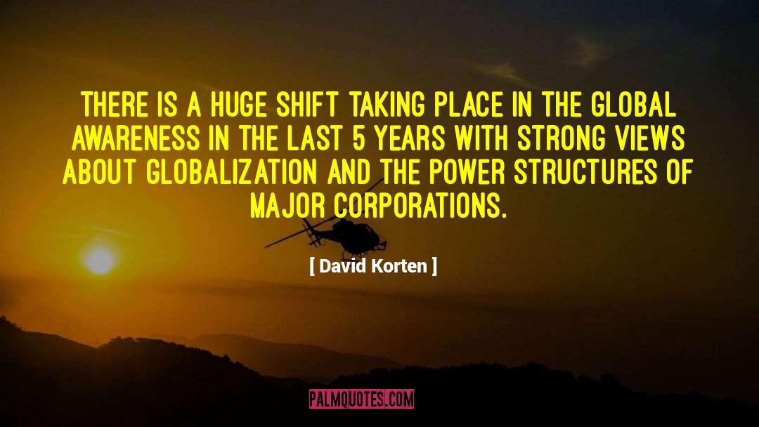 Power Structures quotes by David Korten