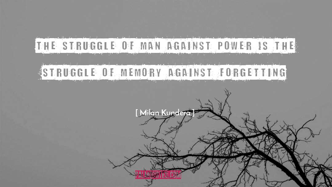 Power Struggle quotes by Milan Kundera