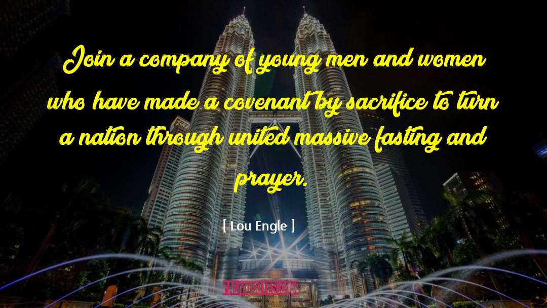 Power Through Prayer quotes by Lou Engle