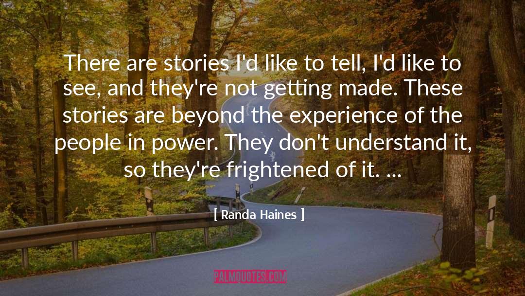 Power To Kill quotes by Randa Haines