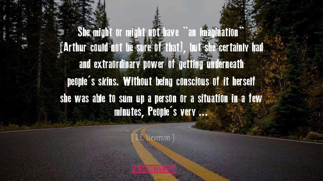 Power To Kill quotes by D.E. Stevenson