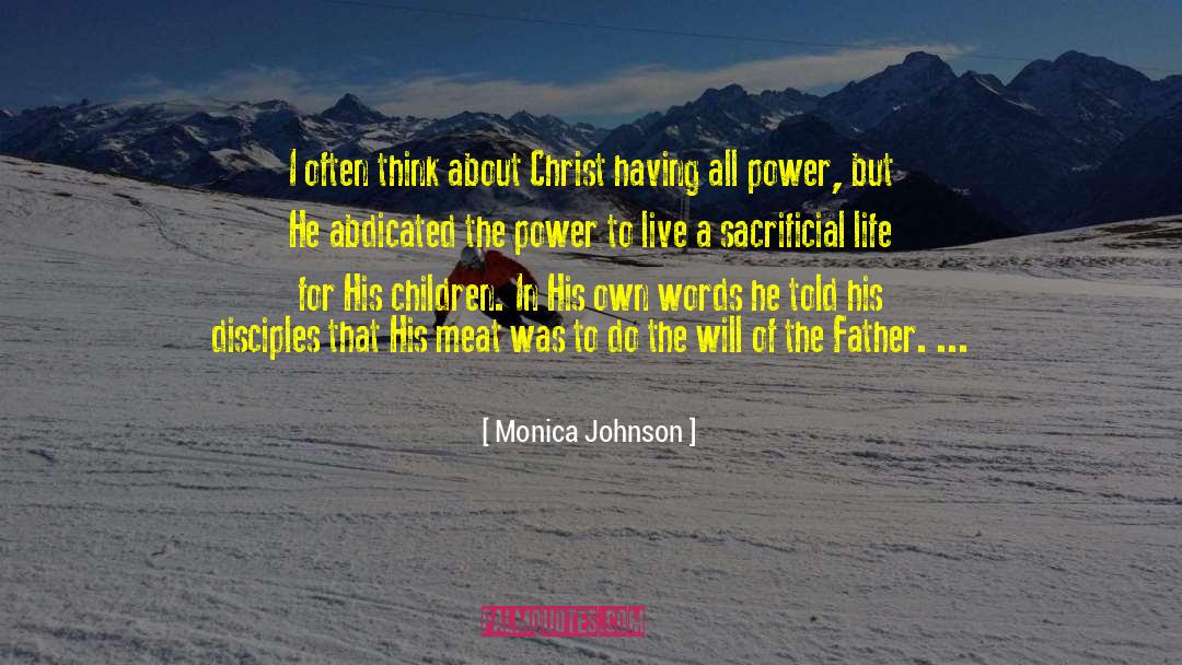Power To Live quotes by Monica Johnson