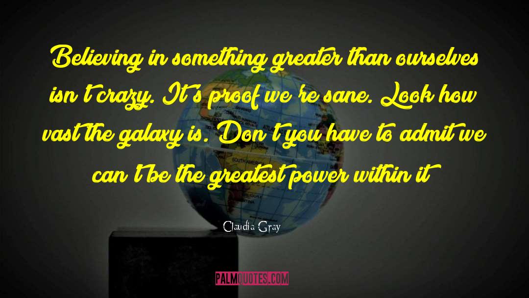 Power Within quotes by Claudia Gray