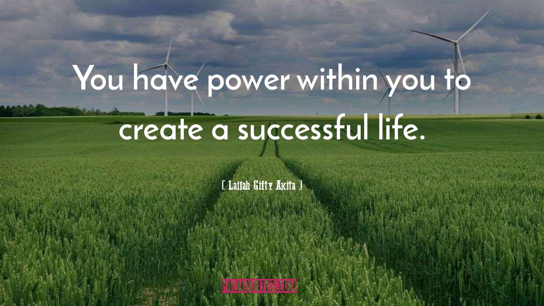 Power Within quotes by Lailah Gifty Akita