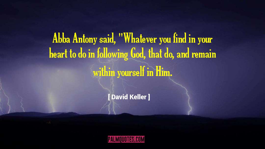 Power Within Yourself quotes by David Keller