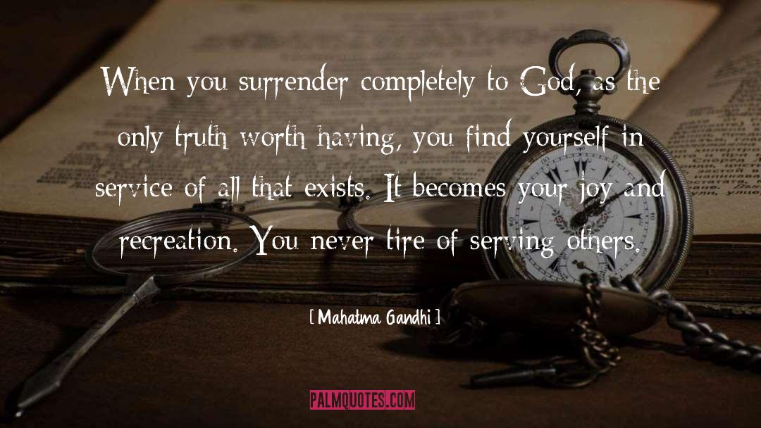 Powerful God quotes by Mahatma Gandhi