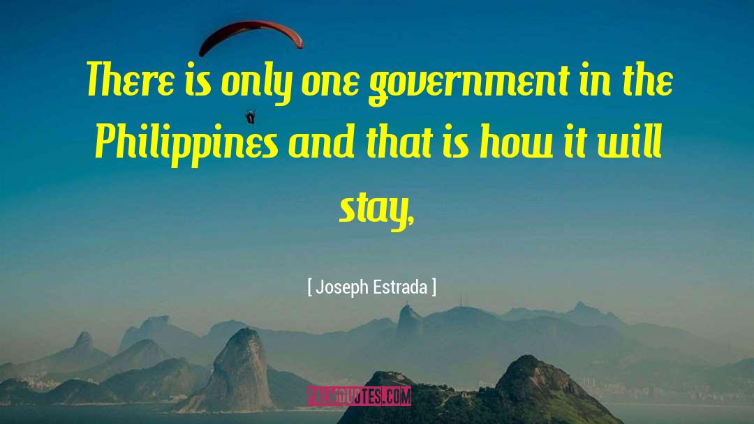 Powerful Government quotes by Joseph Estrada