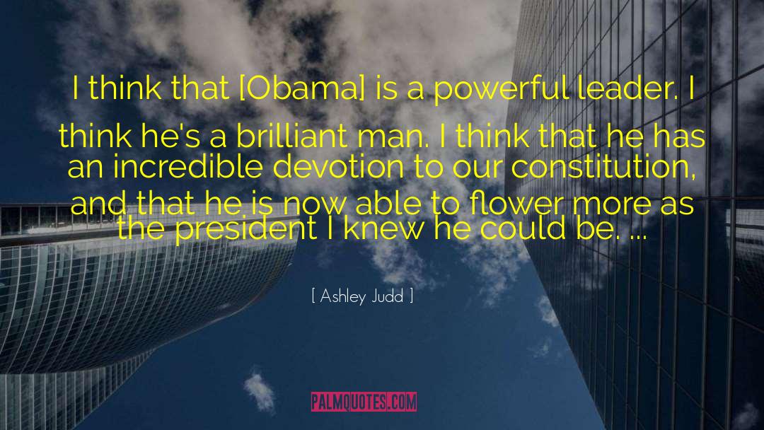 Powerful Leaders quotes by Ashley Judd