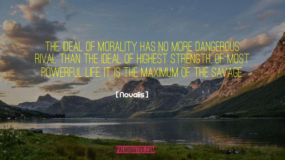 Powerful Life quotes by Novalis