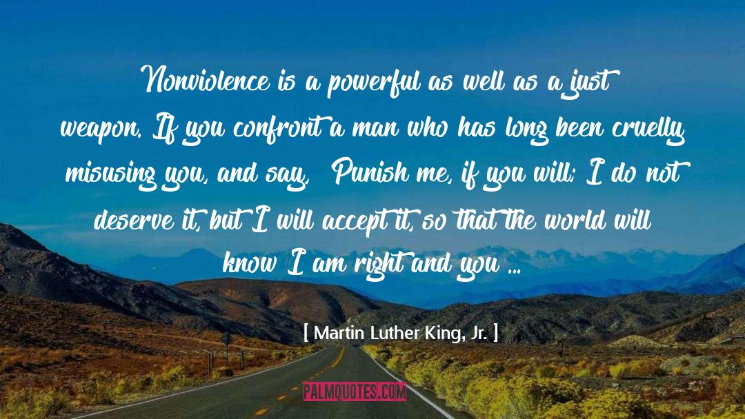 Powerful Men quotes by Martin Luther King, Jr.