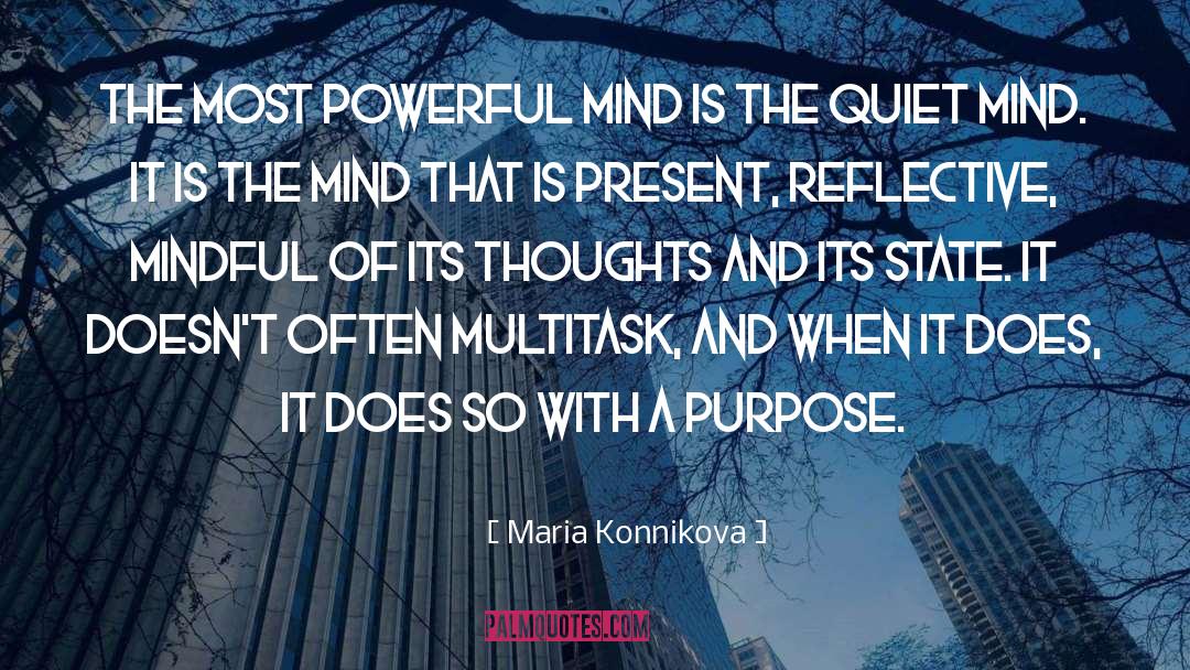 Powerful Mind quotes by Maria Konnikova