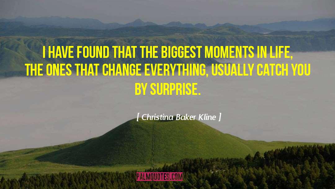 Powerful Moments quotes by Christina Baker Kline