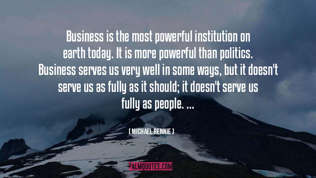 Powerful People quotes by Michael Rennie