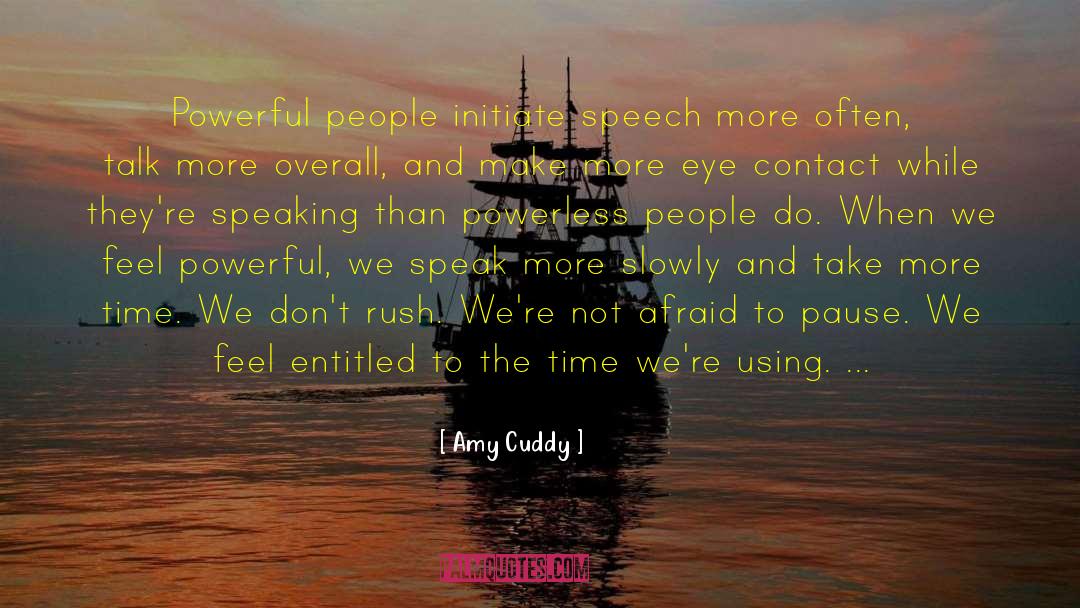 Powerful People quotes by Amy Cuddy
