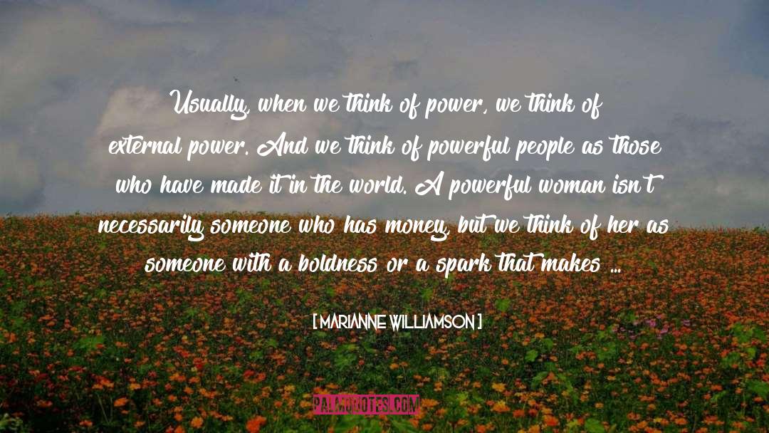 Powerful People quotes by Marianne Williamson