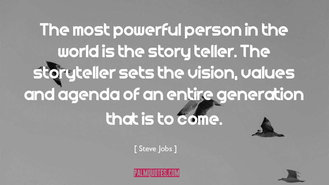 Powerful Person quotes by Steve Jobs