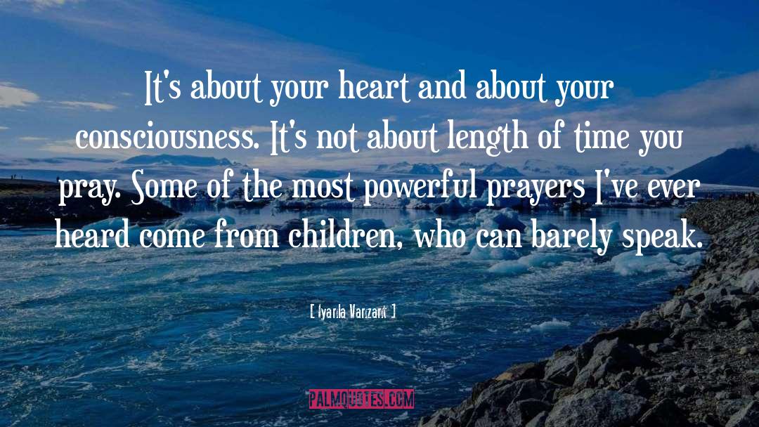 Powerful Prayer quotes by Iyanla Vanzant