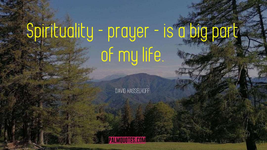 Powerful Prayer quotes by David Hasselhoff