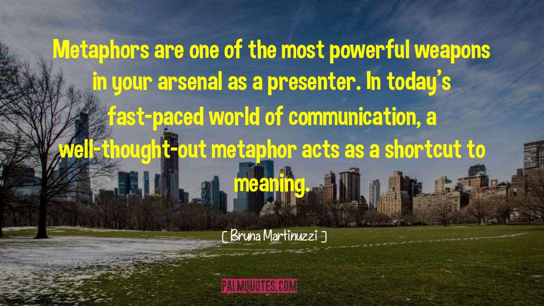 Powerful Weapons quotes by Bruna Martinuzzi