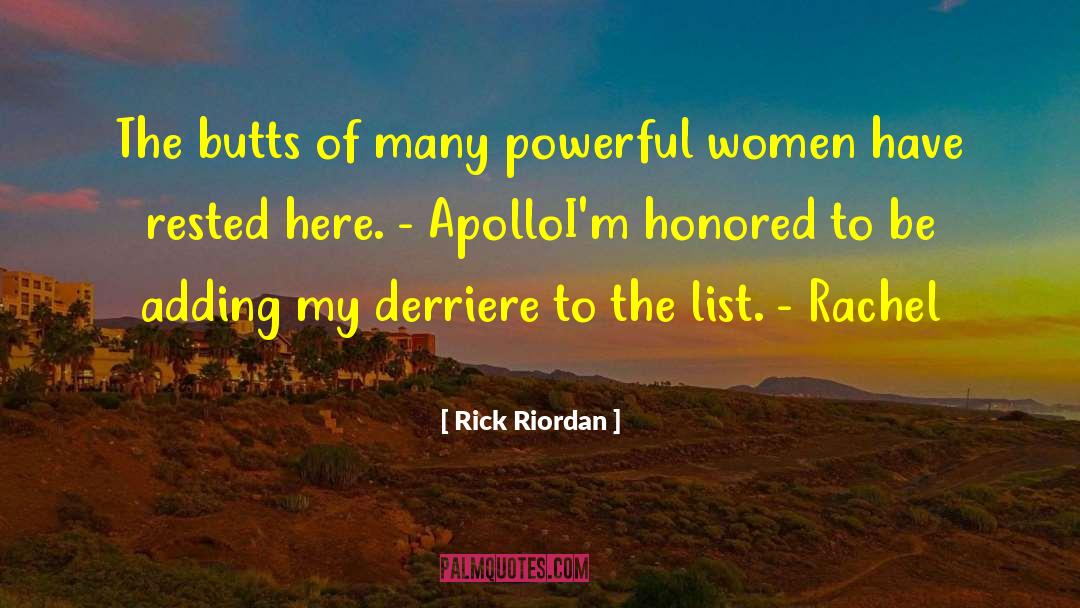 Powerful Women quotes by Rick Riordan