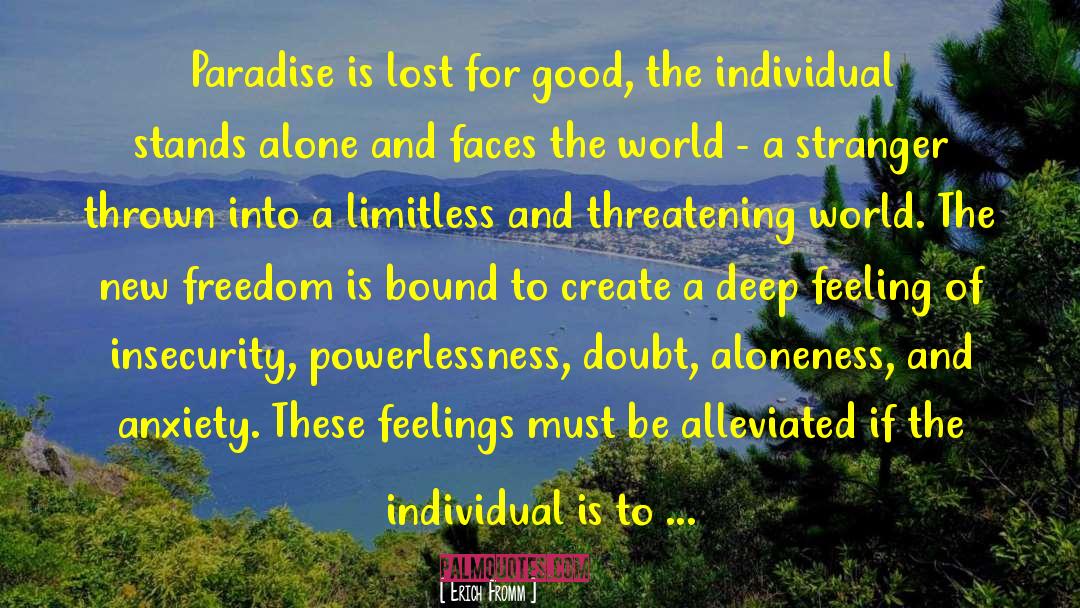 Powerlessness quotes by Erich Fromm