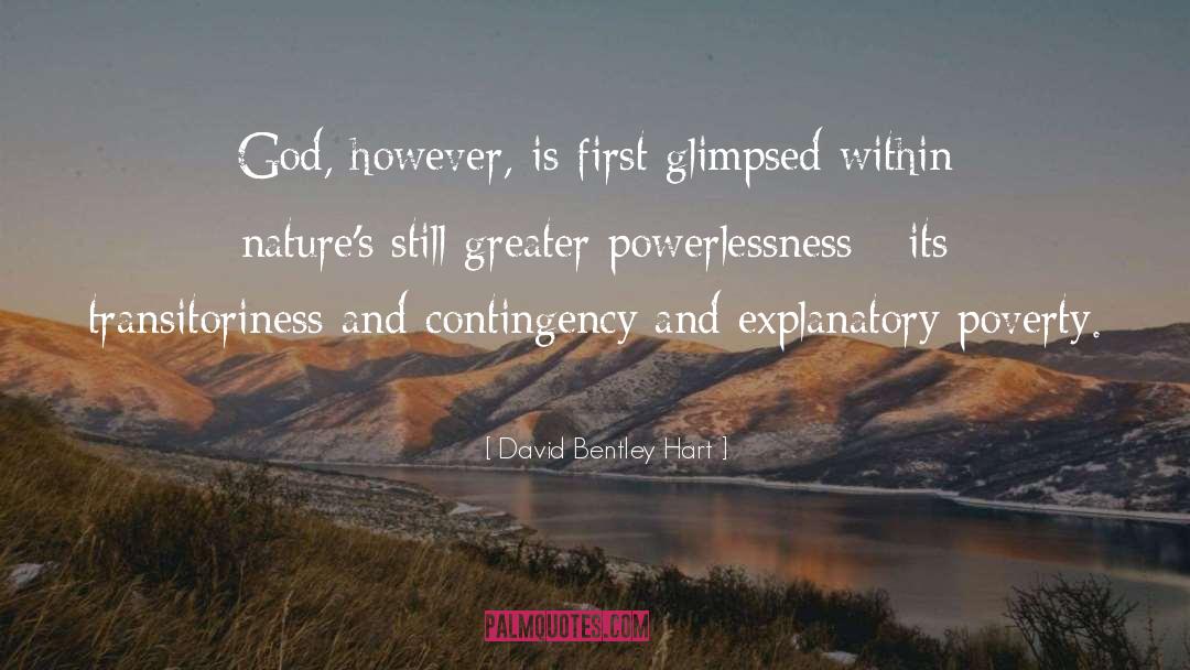 Powerlessness quotes by David Bentley Hart
