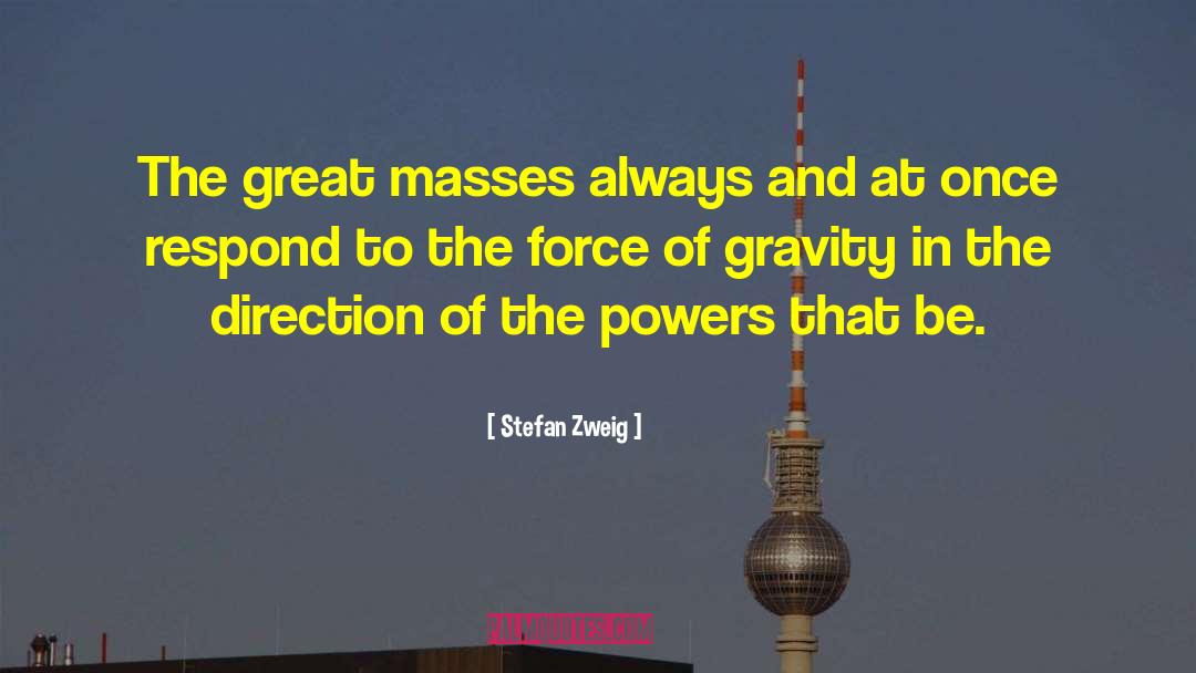 Powers Of Observation quotes by Stefan Zweig