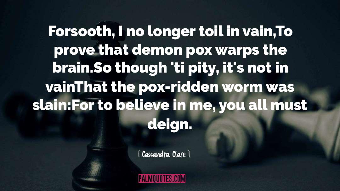 Pox quotes by Cassandra Clare