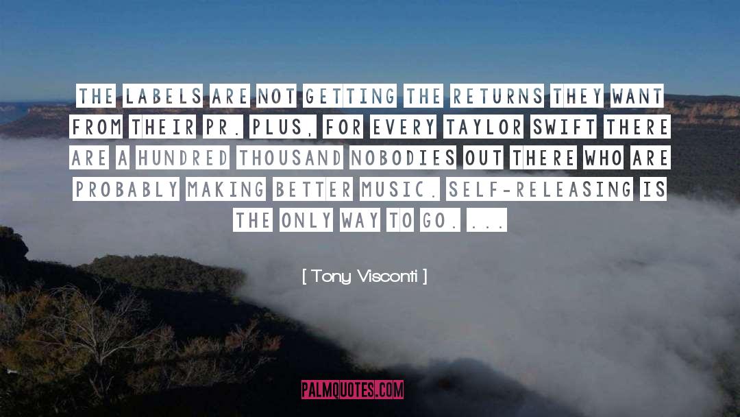 Pr quotes by Tony Visconti