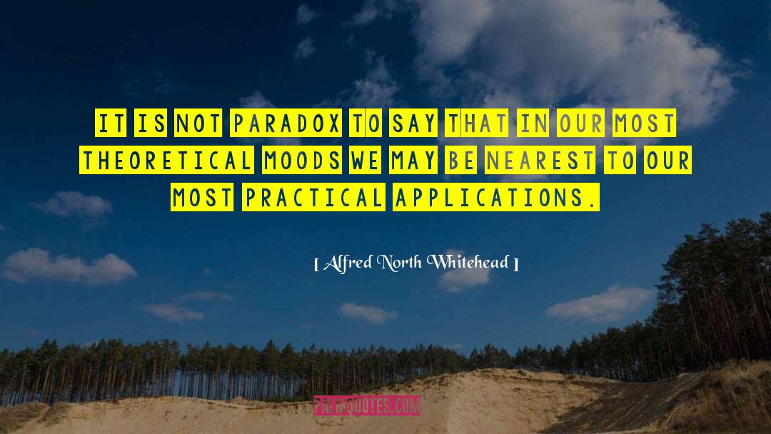 Practical Applications quotes by Alfred North Whitehead