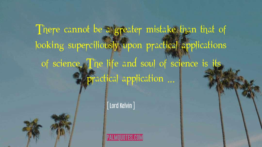 Practical Applications quotes by Lord Kelvin