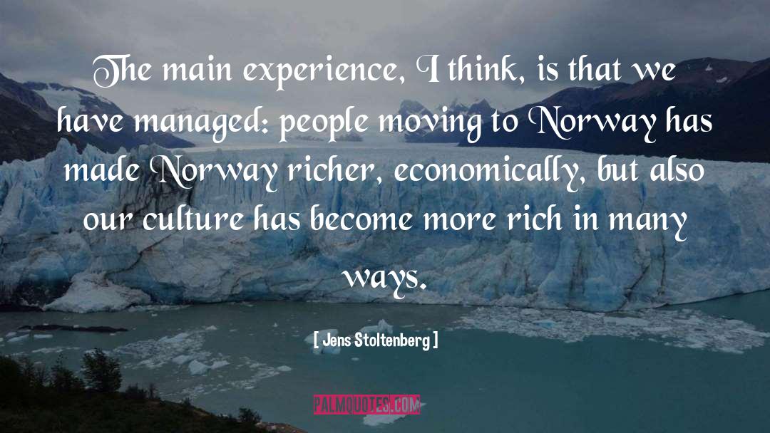 Practical Experience quotes by Jens Stoltenberg