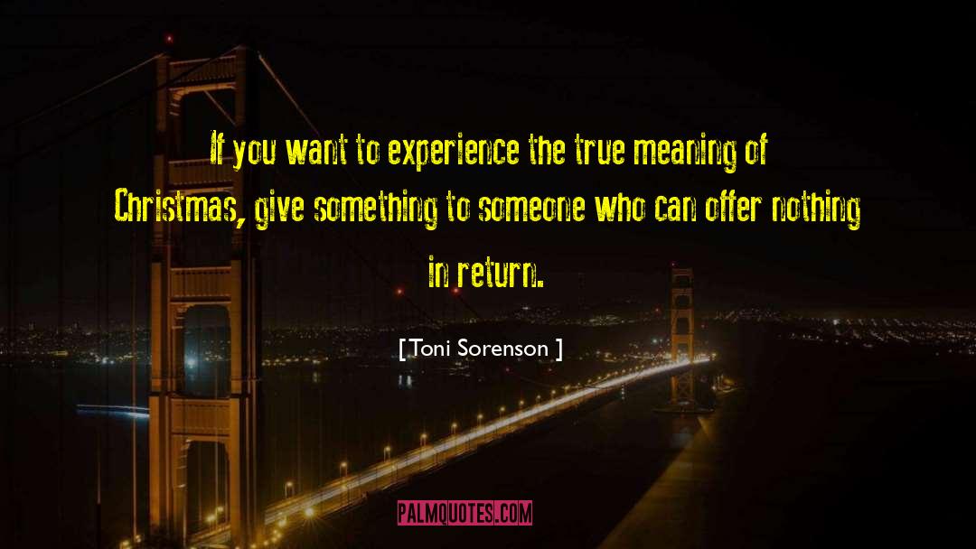 Practical Experience quotes by Toni Sorenson