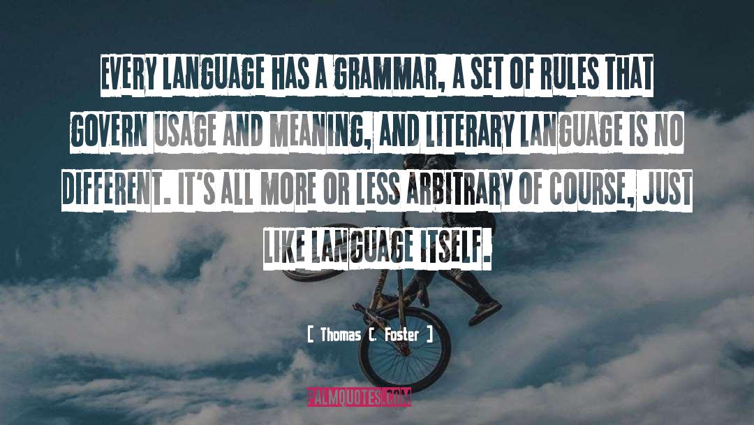 Practical Grammar quotes by Thomas C. Foster