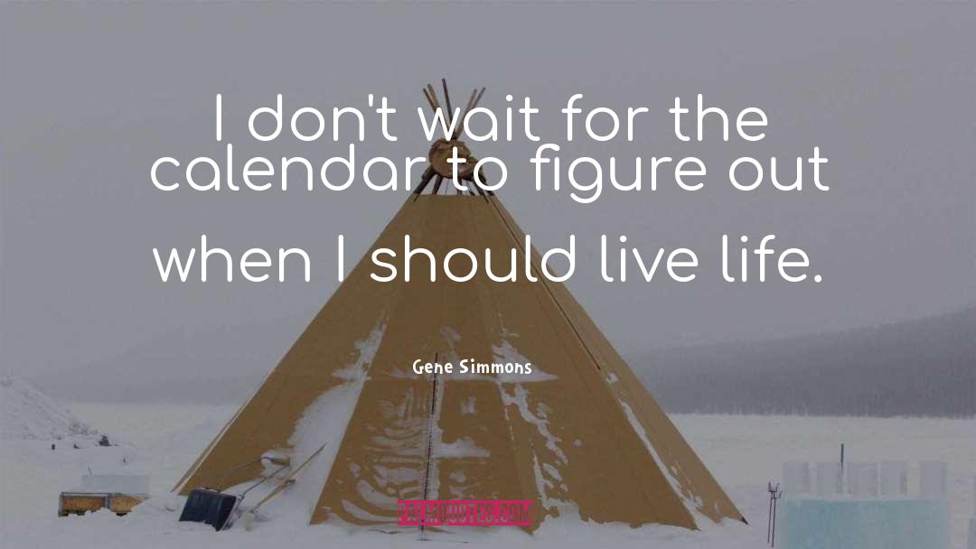 Practical Life quotes by Gene Simmons