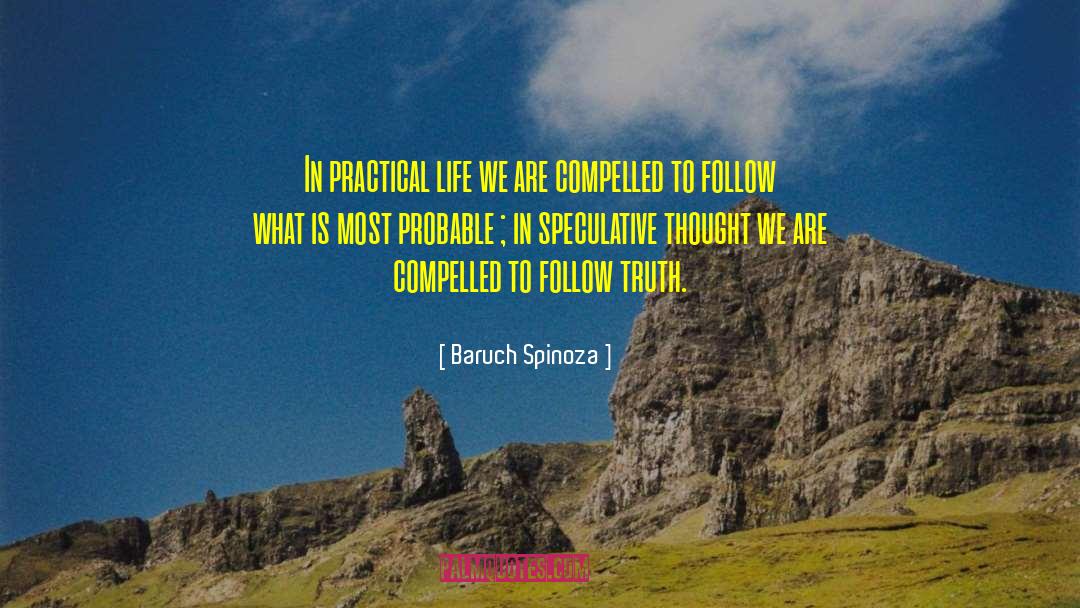 Practical Life quotes by Baruch Spinoza