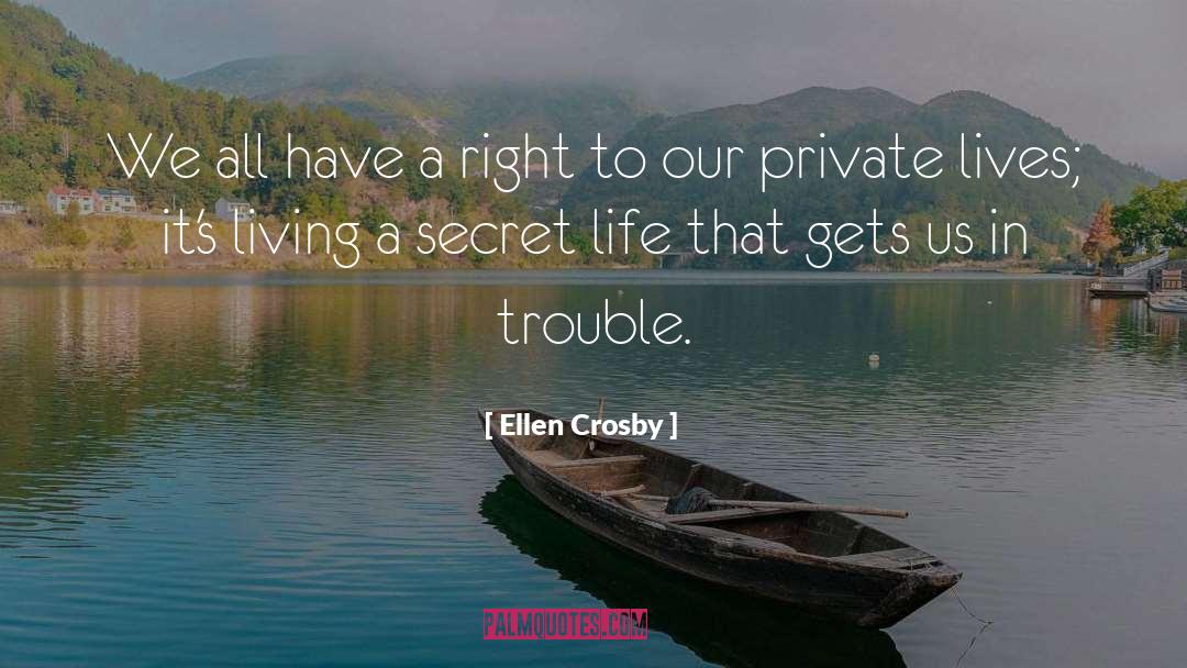 Practical Living quotes by Ellen Crosby