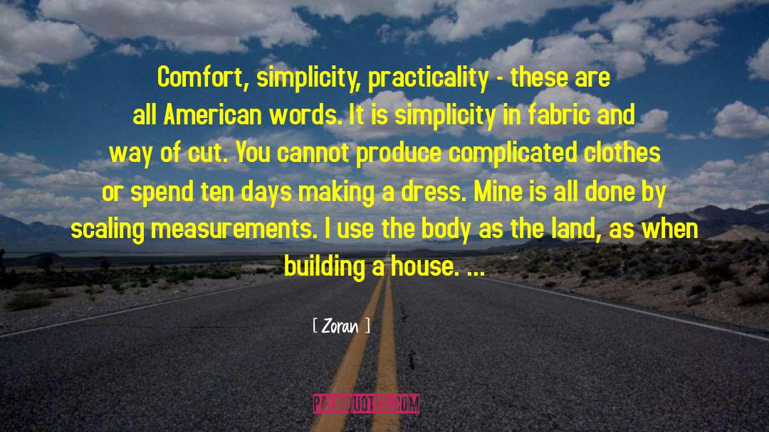 Practicality quotes by Zoran