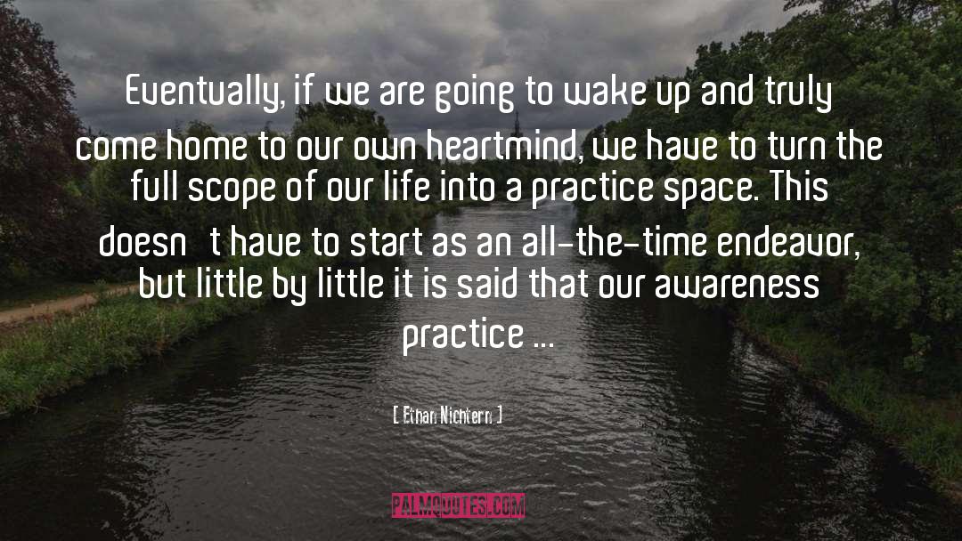Practice quotes by Ethan Nichtern