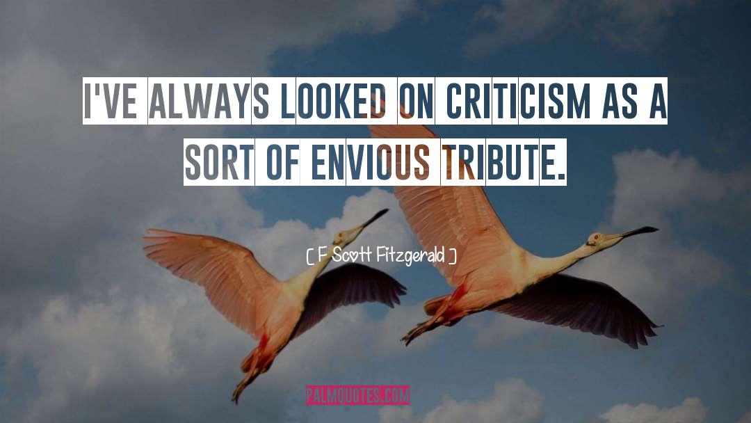 Practicing Criticism quotes by F Scott Fitzgerald