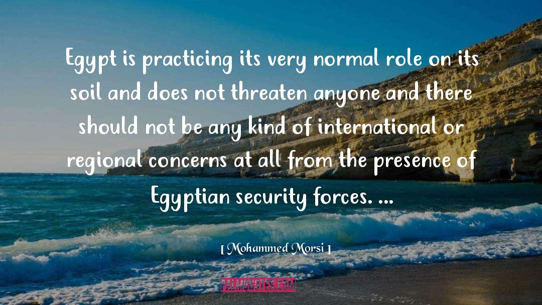Practicing The Presence Of God quotes by Mohammed Morsi