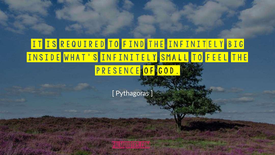 Practicing The Presence Of God quotes by Pythagoras