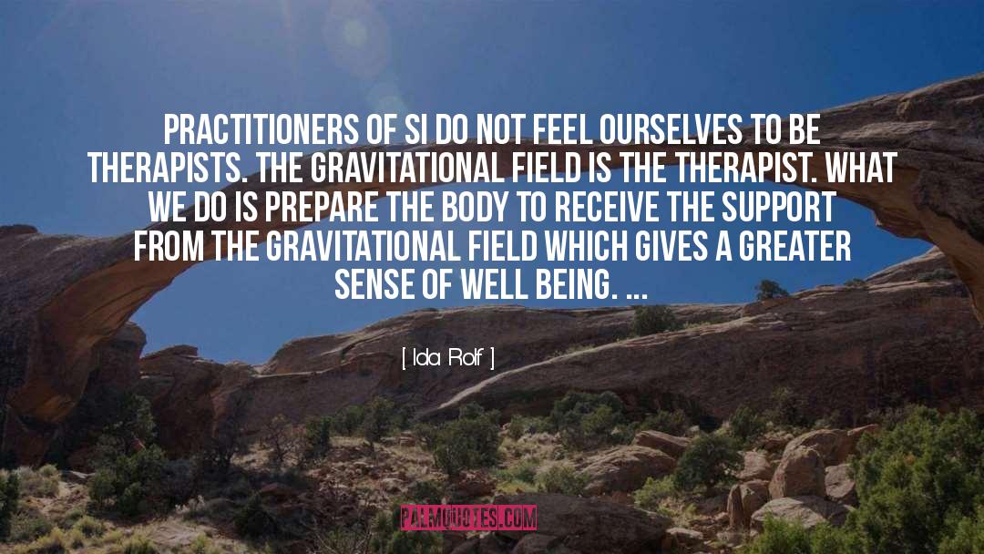 Practitioners quotes by Ida Rolf