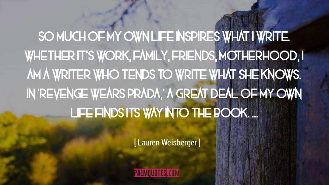 Prada quotes by Lauren Weisberger