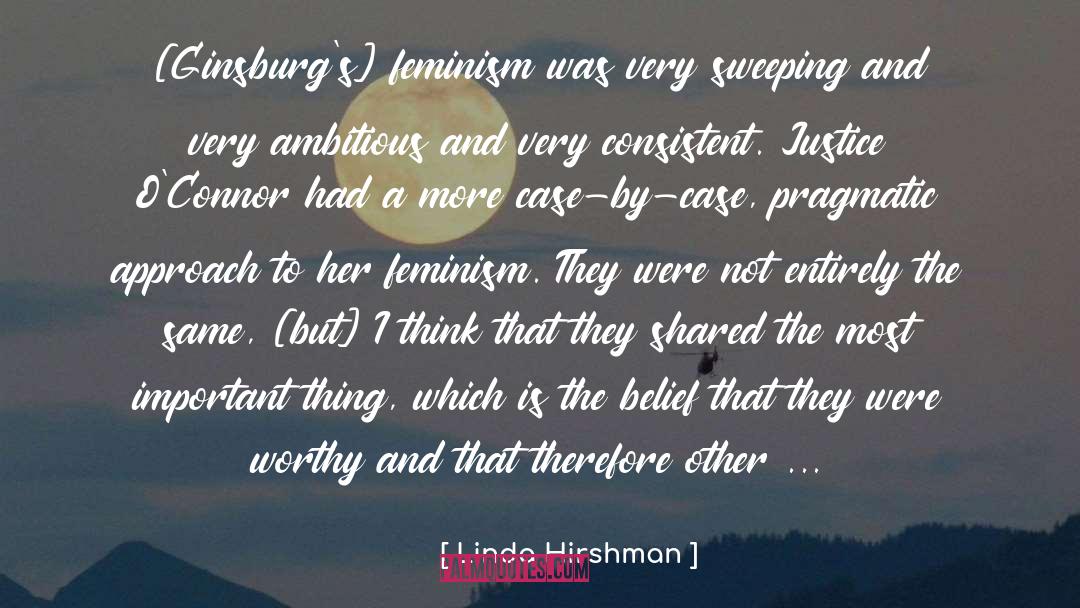 Pragmatic quotes by Linda Hirshman
